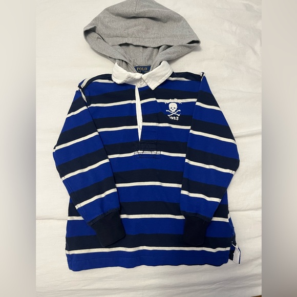 Polo Ralph Lauren Other - Polo Ralph Lauren hooded rugby boys 3t
